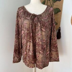 Velvet Fairy Flowy Blouse